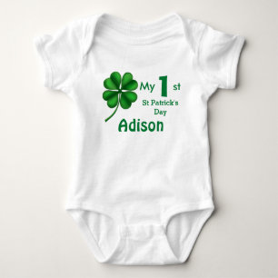 Body Jolie St Patrick's Day Bébé garçon ou fille Shamro