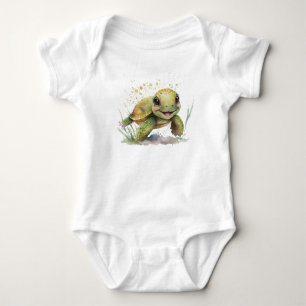 Body Jolie Tortoise Cheerful Bodysuit pour bébé