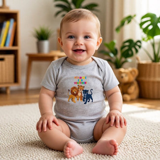 Body Jolis amis de safari C'est plus amusant ensemble