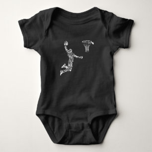 Body Joueur de basket-ball Athlete Dunk Art Sportman
