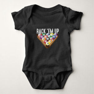 Body Joueur de billard Rack em Up Huit Ball Pool