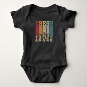 Body Joueur d'échecs mat Vintage pièces d'échecs