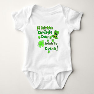 Body Jour de boissons de st patrick - je suis irlandais