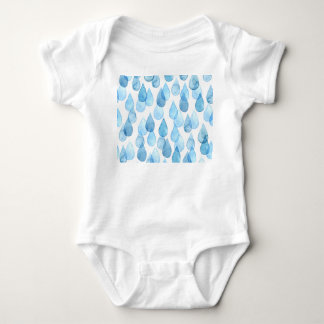 Body Jours pluvieux : Motif aquarelle Vintage
