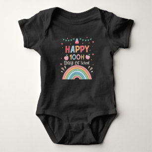 Body Joyeux 100ème jour de chemise scolaire pour bébés
