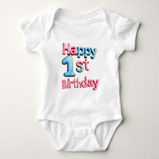 Body Joyeux 1er Anniversaire - Vœux de 1er Anniversaire