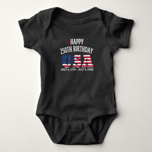 Body Joyeux 250e anniversaire États-Unis 4 juillet