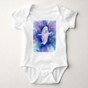 Body Joyeux Beluga Whale Baby Bodysuit