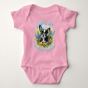 Body Joyeux Boston Terrier Bloom - Custom