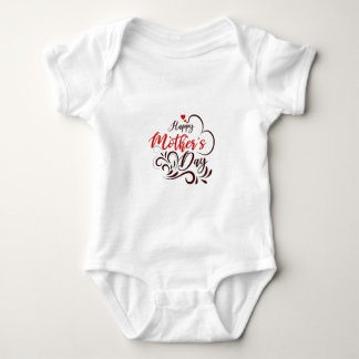 Body Joyeux Joyeux Fête des Mères Coeur floral Tee