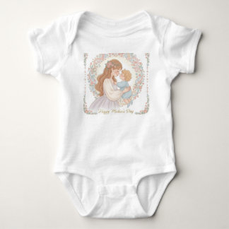 Body Joyeux maillot de bébé de la Fête des Mères - Tend