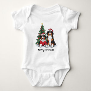 Body Joyeux Noël Chiens de Montagne des Bernes