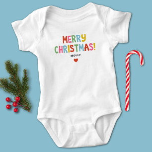 Body Joyeux Noël coloré Matching Famille