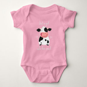 Body Joyeux Petit Holstein Juste Une Fille Qui Aime Les