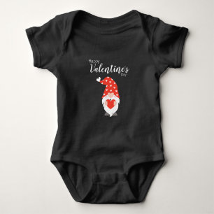 Body Joyeux Valentin Gnomes Rouge Rose