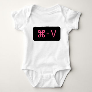 Body Jumeaux noirs/commande rose - chemise de "pâte" de