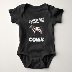 Body Juste un garçon qui aime les vaches Amoureux des