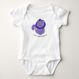 Body "juste un petit bleuet" Cat Blueberry One Piece