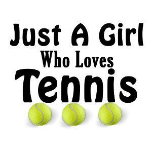 Body Juste une fille qui aime le tennis