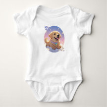 Kawaii Labrador Retriever ciel et étoiles