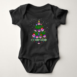 Body Kawaii Son Turnip Saison Arbre de Noël Drôle