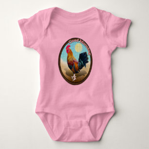 Body Key West - Coq tzigane Good Morning Vintage Oval