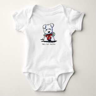 Body KiniArt Christmas Westie Terrier Chiot