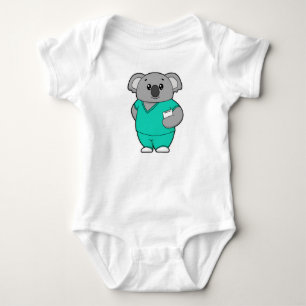 Body Koala comme infirmière avec Bloc-notes