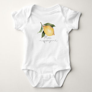 Body La combinaison de bébé citronnée principale de mam