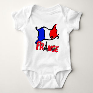 Body La France avec des produits de drapeau