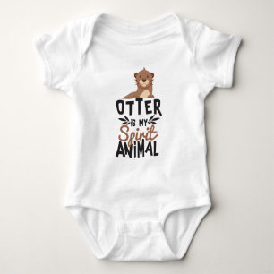 Body La loutre gentille est mon poster de animal