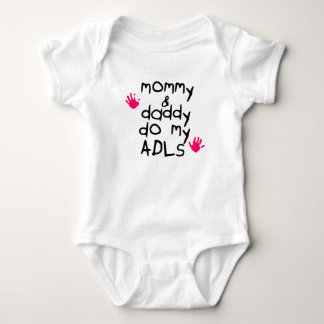 Body La maman et le papa font mon bébé rose du