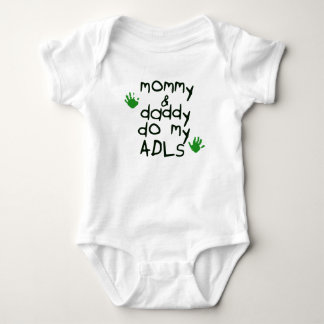 Body La maman et le papa font mon bébé vert du
