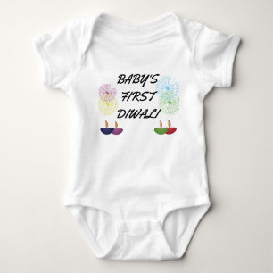 BODY LA PREMIÈRE BODYSUIT DE BÉBÉ DIWALI