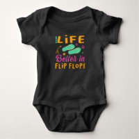 La Vie Est Meilleure En Flip Flops Fun Summer Vête