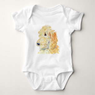 Body Labradoodle crème #2 Onsie/plante grimpante
