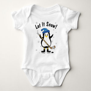 Body Laisse-le neiger ! Pingouin de hockey