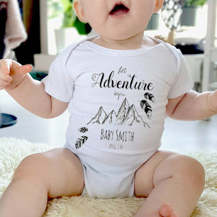 Body Laisser l'aventure commencer nom personnalisable