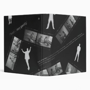 Body Language Photogram Binder