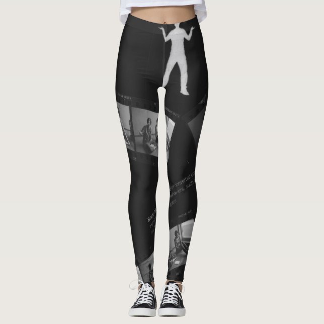 Body Language Photogram Leggings (Front)