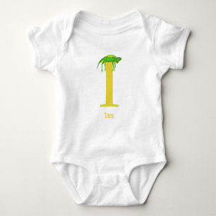 Body L'animal ABC I est pour la combinaison pour bébé i