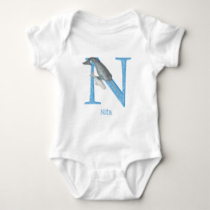 Body L'animal ABC N est pour le corps bébé narval