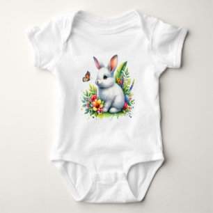 Body Lapin animal de ferme bébé Clipart de sublimation-