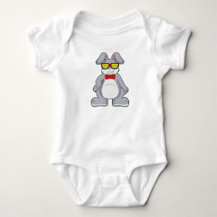 Body Lapin avec lunettes de soleil et Cravate