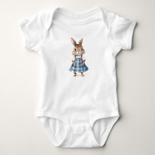 Body Lapin lapin doux en robe