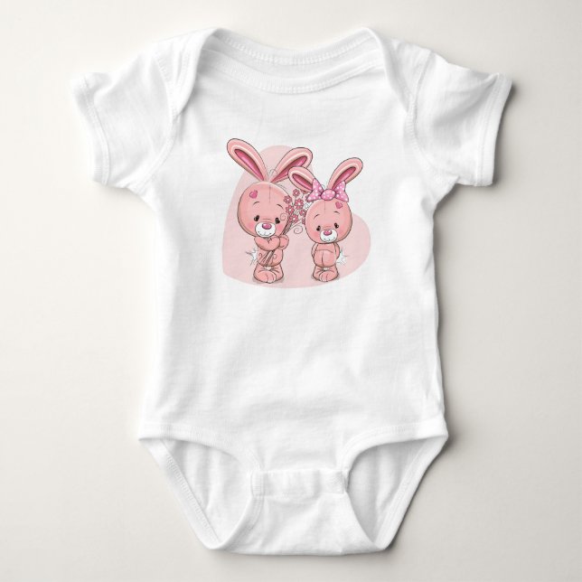 Body Lapins d'amour (Devant)
