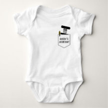 L'assistant de Papa, bébé chiropratique, tee chiro