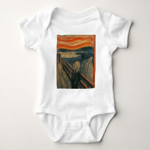 Body Le cri perçant (texturisé) par Edvard Munch