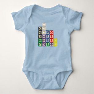 Body Le futur chimiste bloque le costume pour bébé