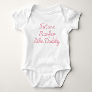 Body Le futur surfeur comme le costume de bébé papa